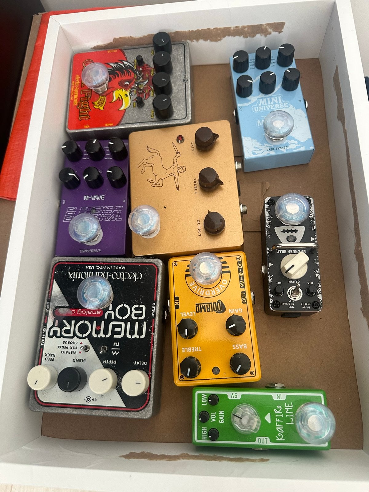 Gitaar effectpedalen: Overdrive, Delay, Chorus, Fuzz en meer, Ophalen of Verzenden, Gebruikt, Chorus