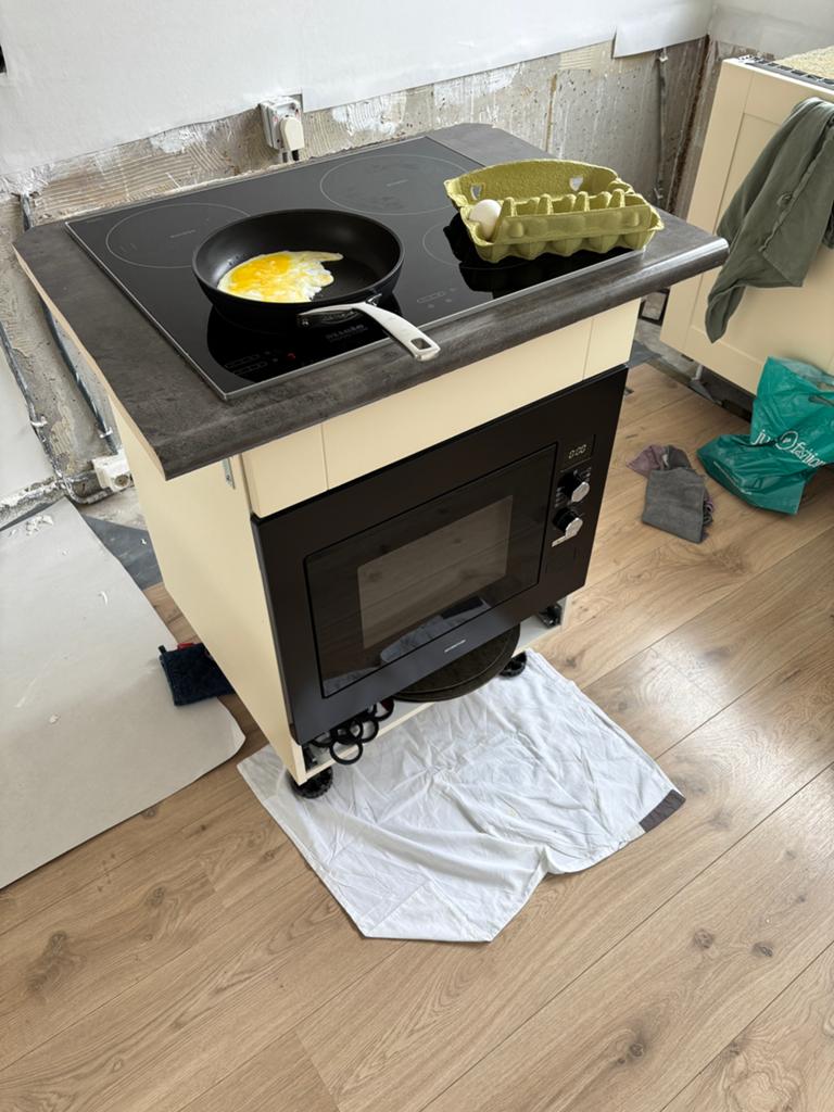 kookplaat miele, Witgoed en Apparatuur, Kookplaten, Ophalen, Gebruikt, 4 kookzones, Inbouw