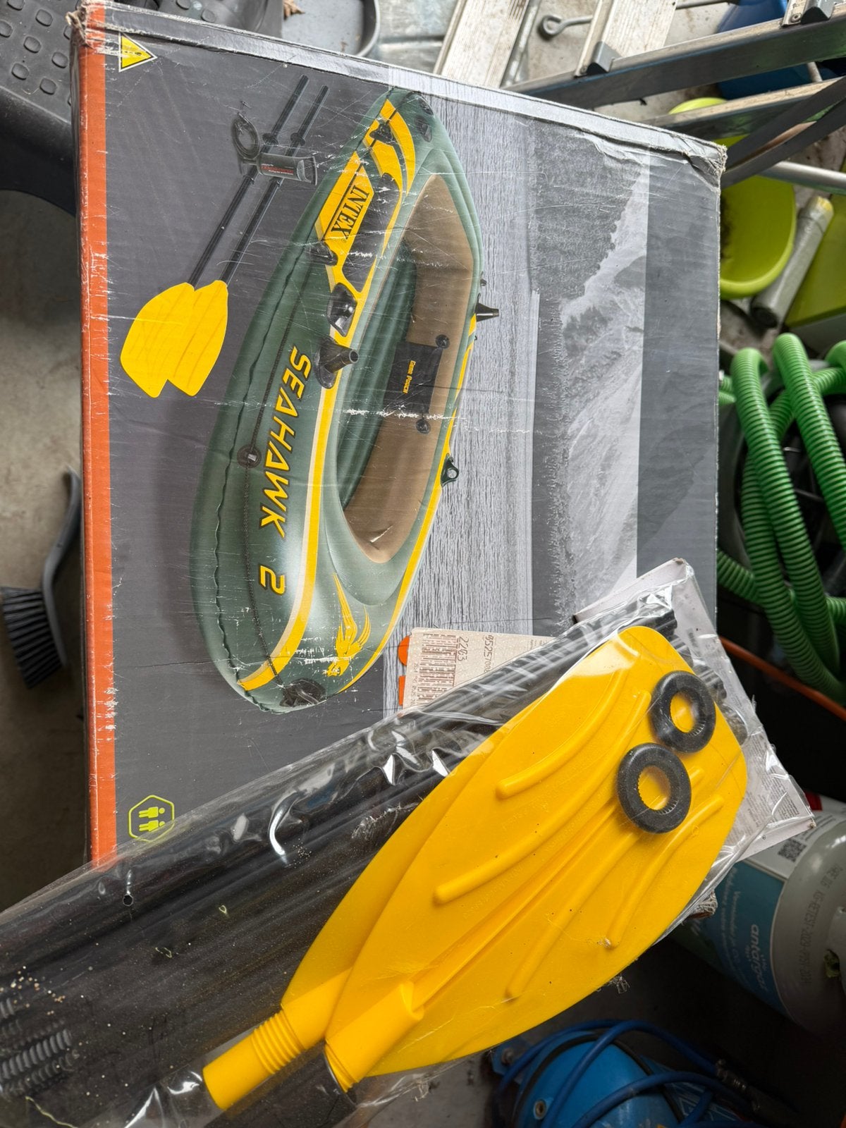 Intex seahawk 2 als nieuw, Watersport en Boten, Kano's, Ophalen of Verzenden, Zo goed als nieuw, Overige typen