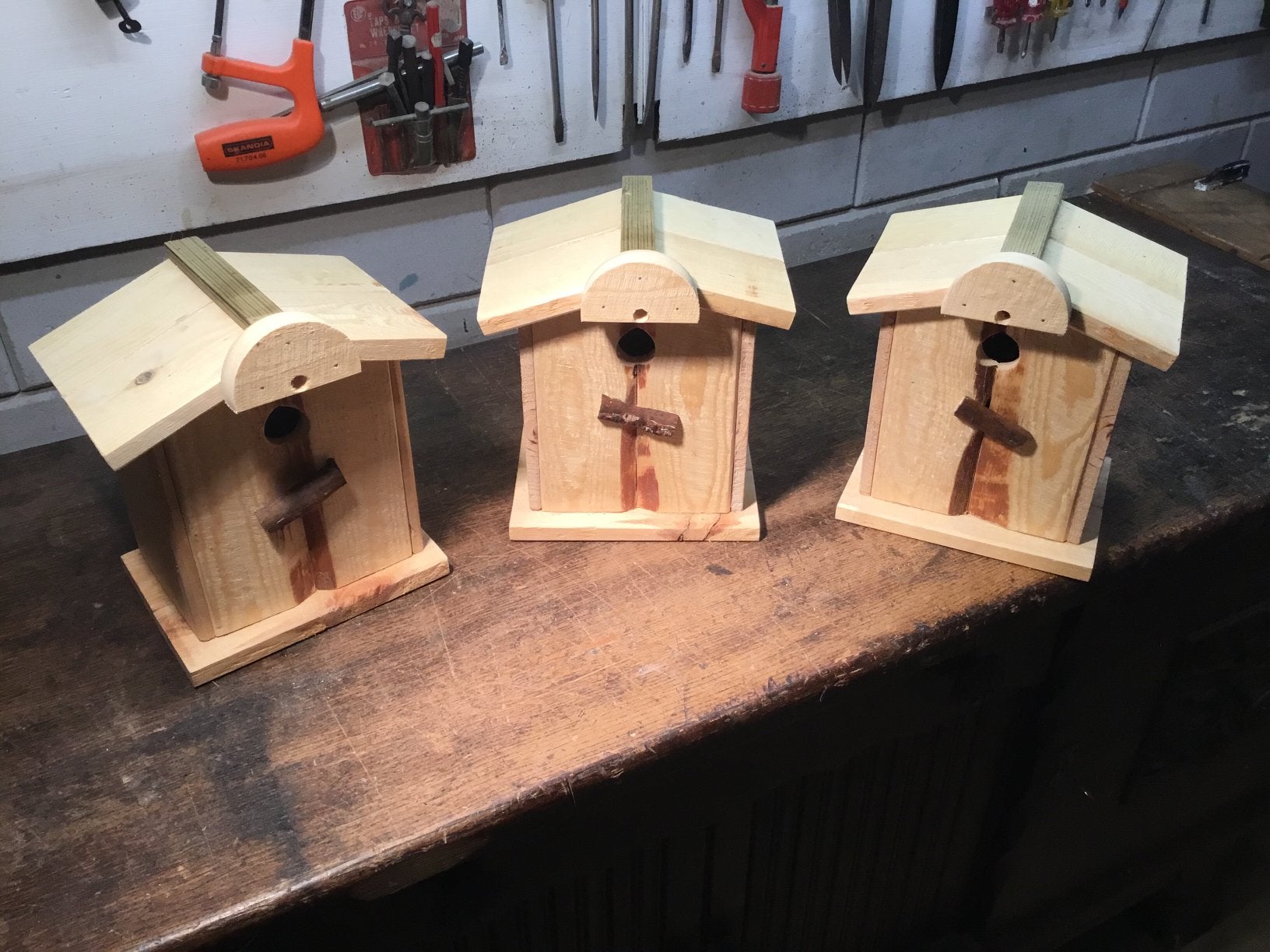 Vogel huisje ( onbehandeld ), Ophalen of Verzenden, Zo goed als nieuw