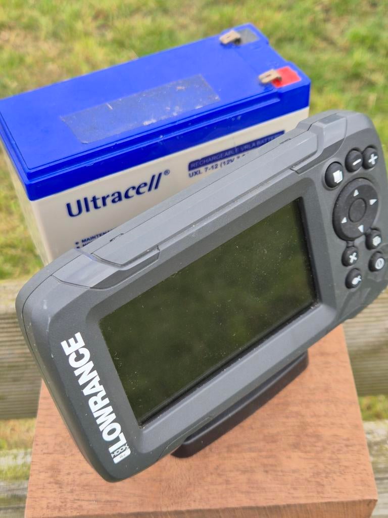 Lowrance Fishfinder met accu, Ophalen of Verzenden, Zo goed als nieuw, Overige typen