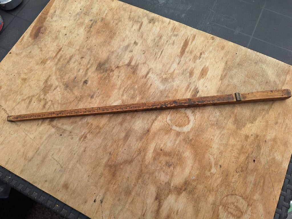 Eiken Ellemaat 62cm., Antiek en Kunst, Antiek | Gereedschap en Instrumenten, Ophalen of Verzenden