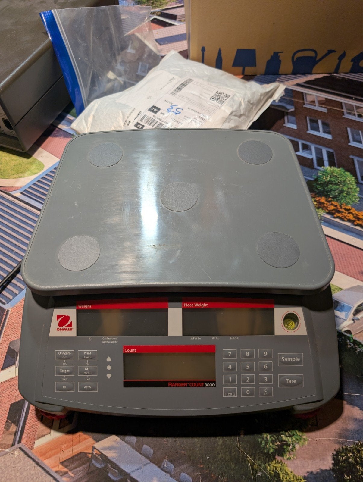 Ohaus Ranger Count 3000 Telweegschaal - Nauwkeurig Tellen, Ophalen of Verzenden, Zo goed als nieuw, Precisieweegschaal, Minder dan 50 kg