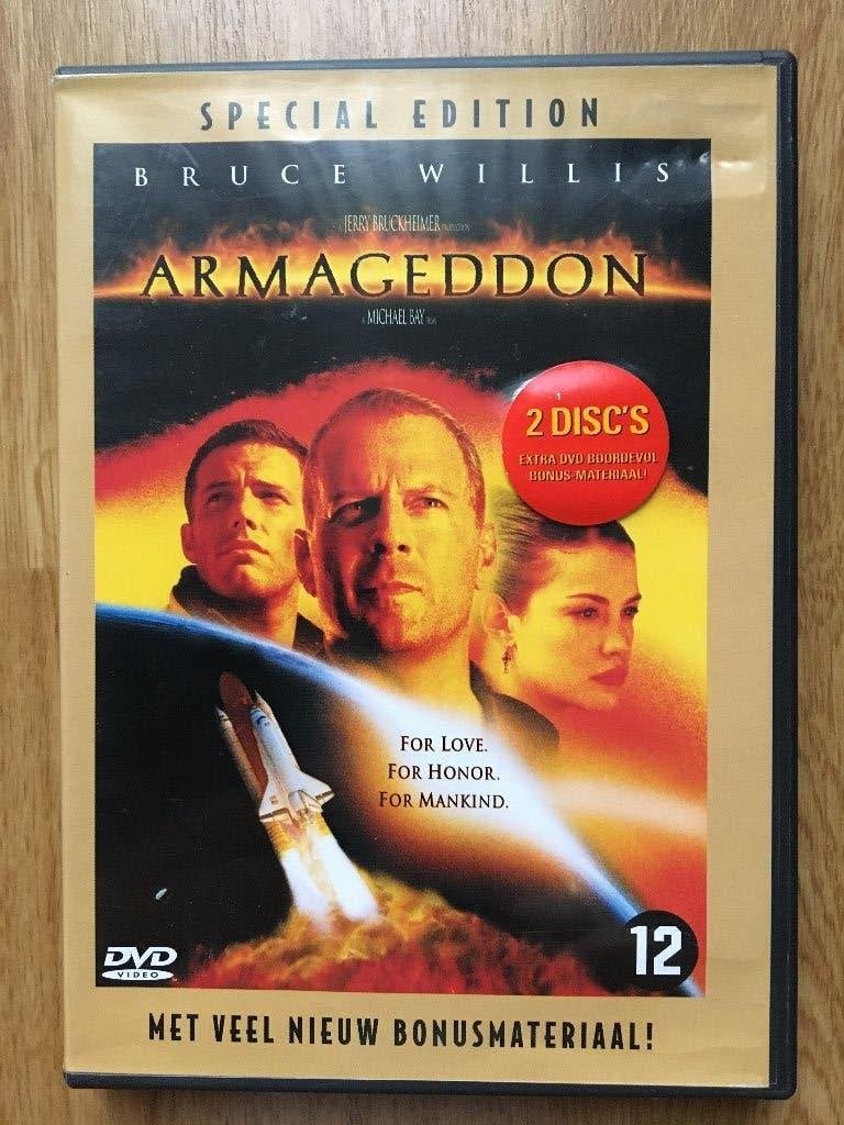 Armageddon ( 2 DVD Box ) met o.a. Bruce Willis, Boxset, Actie, Ophalen of Verzenden, Zo goed als nieuw