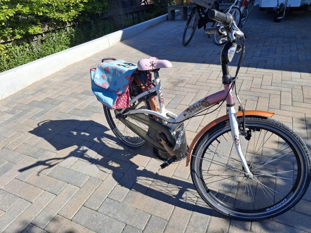 Batavus Gabanna meidenfiets, Ophalen, Gebruikt, Terugtraprem, 20 inch of meer