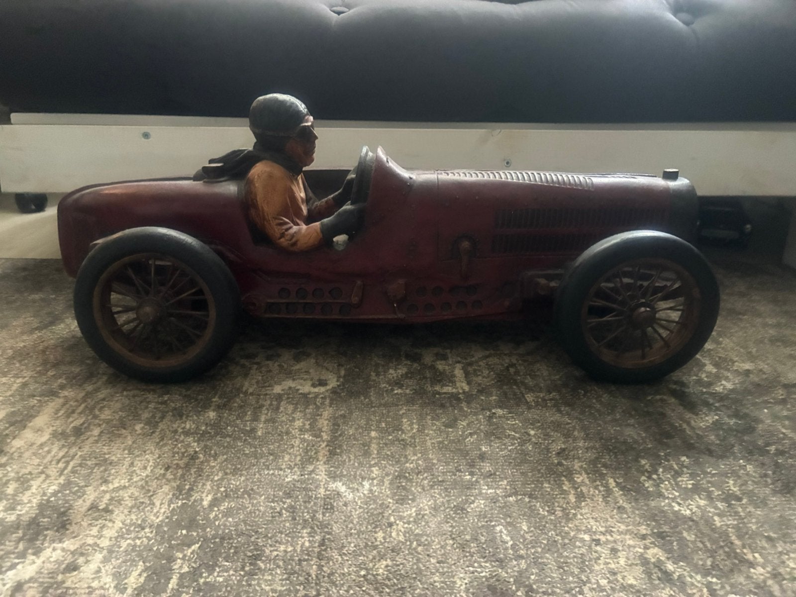 Raceauto Bugatti Rood, Hobby en Vrije tijd, Ophalen, Zo goed als nieuw, Auto