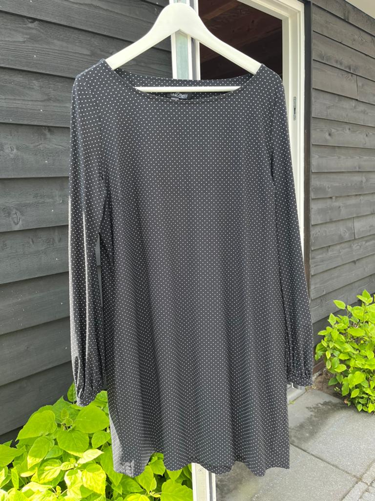 Ladress xxl, Kleding | Dames, Jurken, Zwart, Maat 46/48 (XL) of groter, Ophalen of Verzenden, Zo goed als nieuw