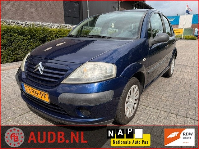 Citroen C3 1.4i Ligne Prestige| 107682KM|AIRCO|CRUISE CONTR., Voorwielaandrijving, Metallic lak, Blauw, Origineel Nederlands