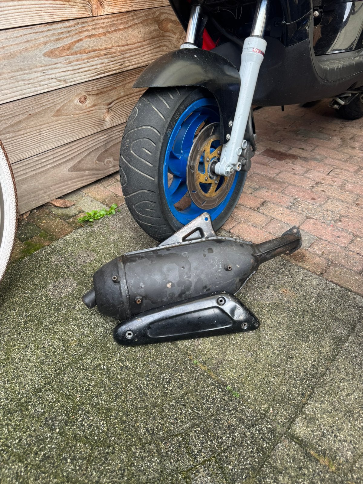 125 sito uitlaat, Ophalen of Verzenden, Gebruikt, Uitlaat, Piaggio