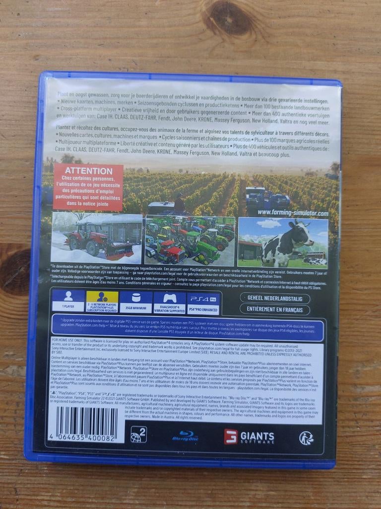 PS4 spel farming simulator 22 playstation 4, Spelcomputers en Games, Games | Sony PlayStation 4, 1 speler, Ophalen of Verzenden