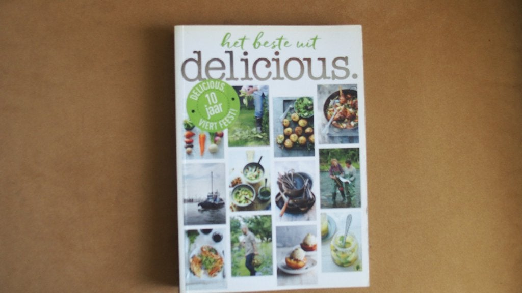 Het beste uit Delecious, Ophalen of Verzenden, Zo goed als nieuw, Gezond koken