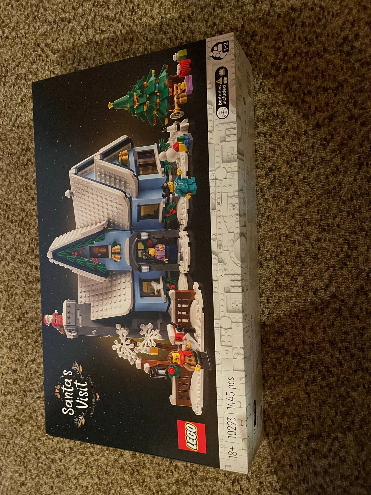 Nieuwe LEGO Santa's Visit (10293) - Ongeopend, Inclusief minifiguren, Overige thema's, Lego, Nieuw