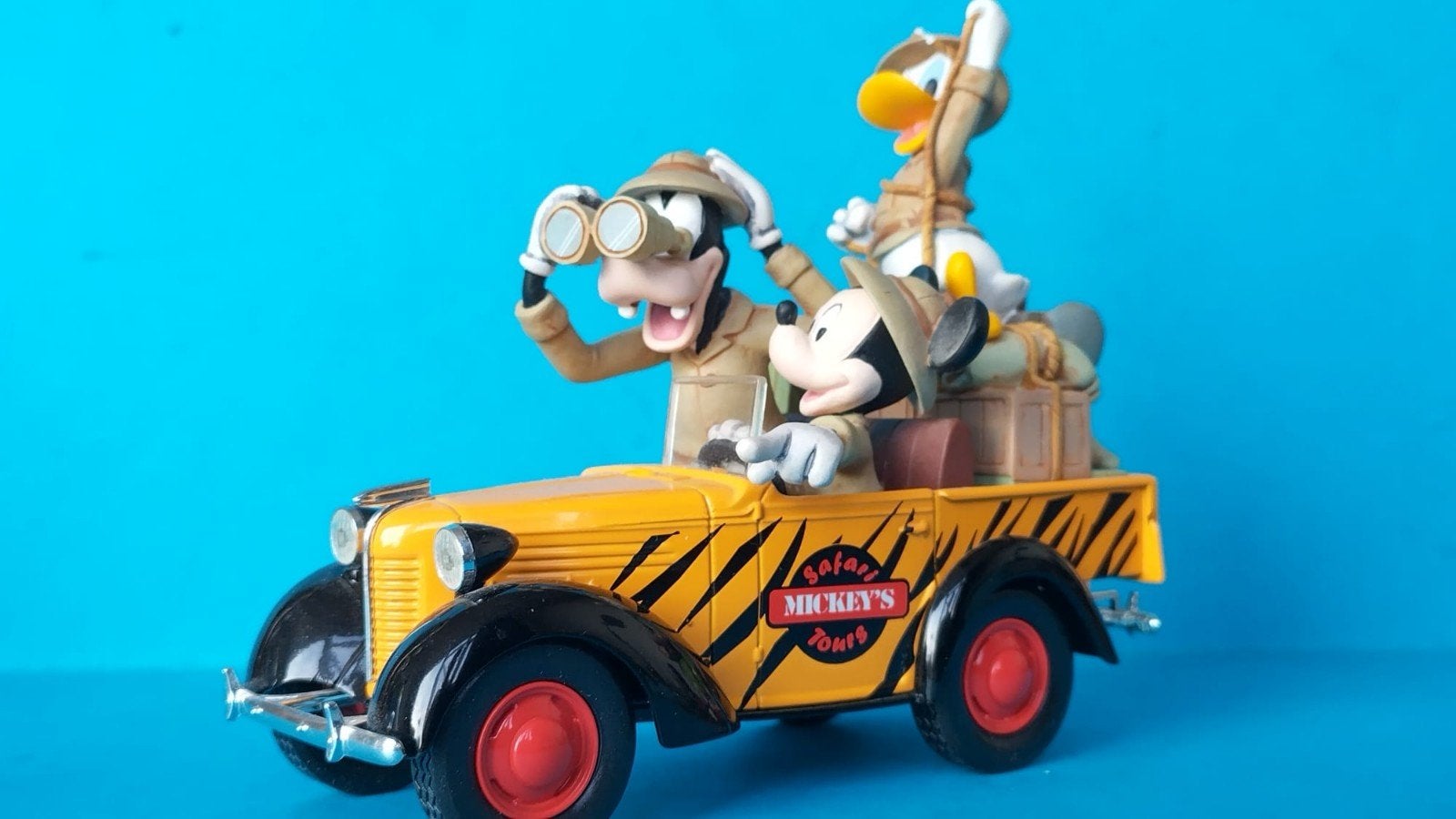 Bantam Mickey Safari Tours Disney Ertl Collectibles, Ophalen of Verzenden, Mickey Mouse, Zo goed als nieuw, Beeldje of Figuurtje