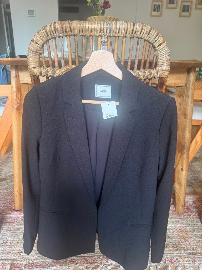 Veste/Blazer, Ophalen, Overige typen, Zwart, Nieuw