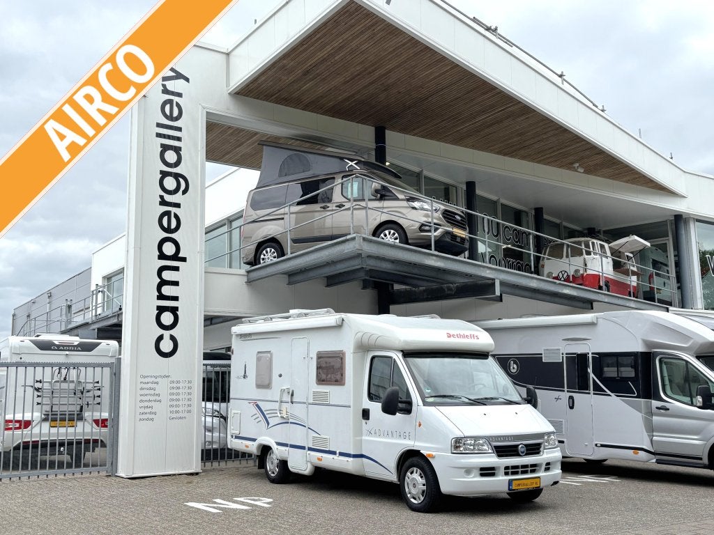Dethleffs T 5841 Globetrotter 2.8 JTD FRANSBED MOTOR AIRCO, Fiat, Treinzit, Bedrijf, Half-integraal