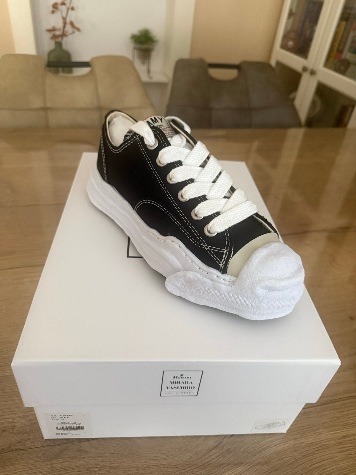 Maison Mihara Yasuhiro Sneakers maat 39, Ophalen of Verzenden, Nieuw, Zwart, Sneakers of Gympen