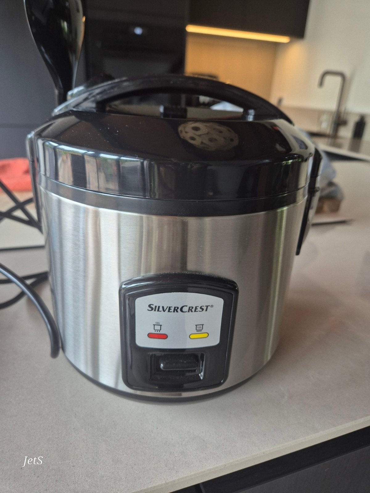 SilverCrest Rijstkoker 400W - 2 Liter Capaciteit, Witgoed en Apparatuur, Rijstkokers, Ophalen of Verzenden, Zo goed als nieuw