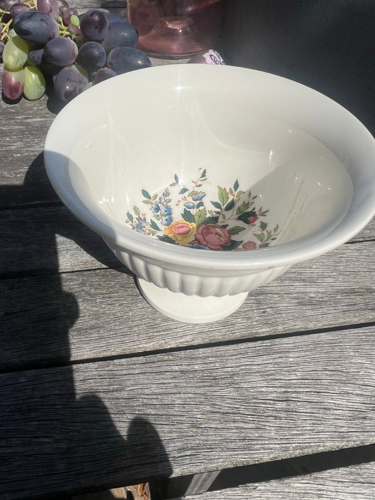 Wedgwood Etruria Barlaston schaaltje met Bloemenpatroon, Ophalen of Verzenden