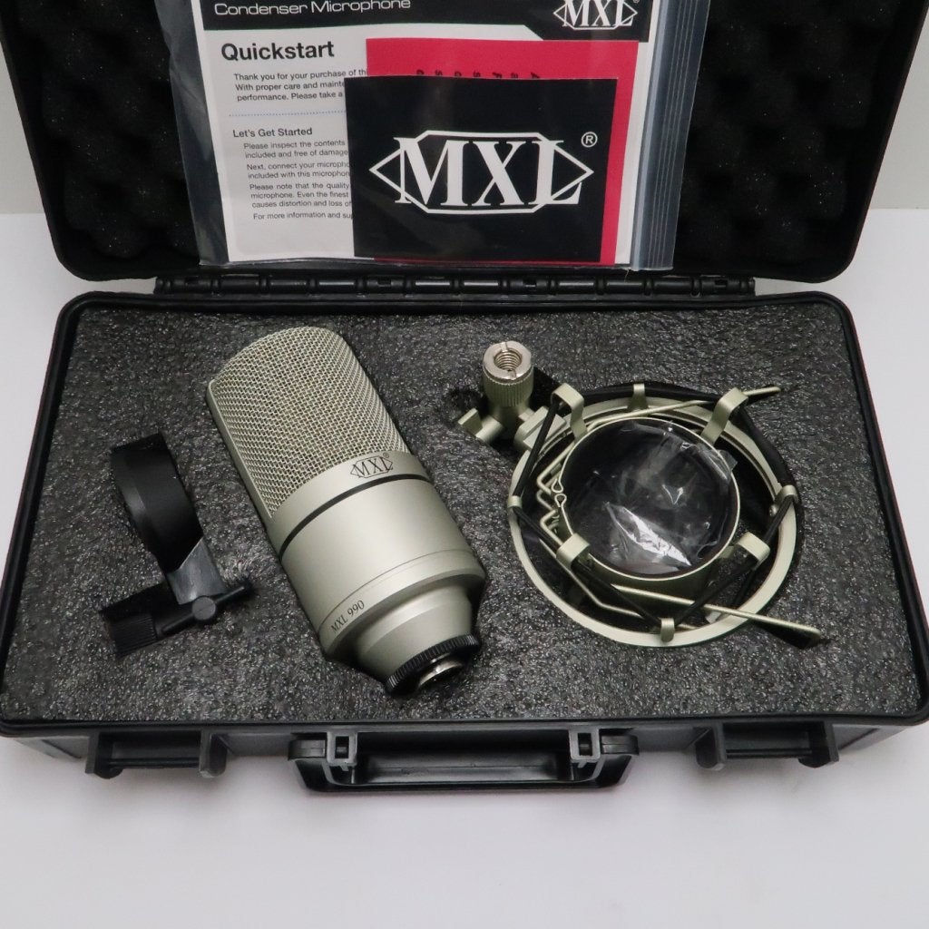 MXL 990 Condensator Microfoon | in Nette Staat, Muziek en Instrumenten, Microfoons, Flex Ltd., Zo goed als nieuw, https://flex.com/contact-us