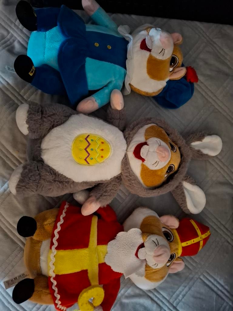 Sinterklaas piet paashaas hamster van appie ah, Ophalen of Verzenden, Overige typen