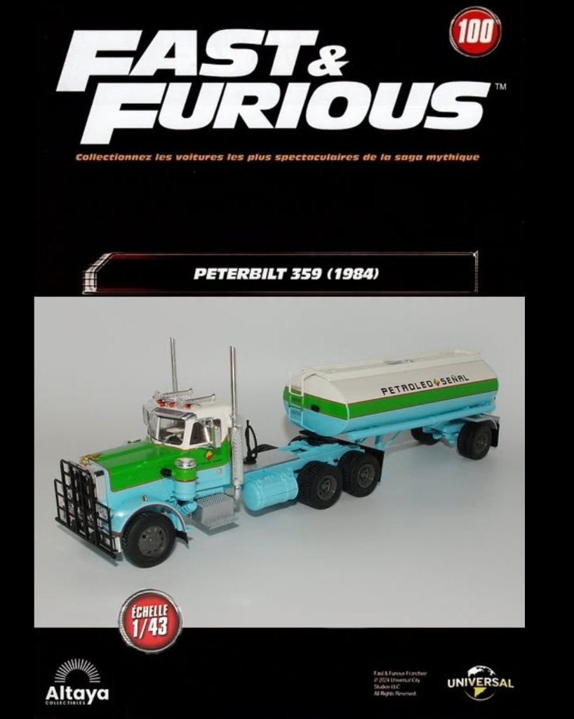 Peterbilt 359 Tankwagen gaz 911/43 FAST & FURIOUS ALTAY 100, Hobby en Vrije tijd, Verzenden, Nieuw, Bus of Vrachtwagen, Overige merken