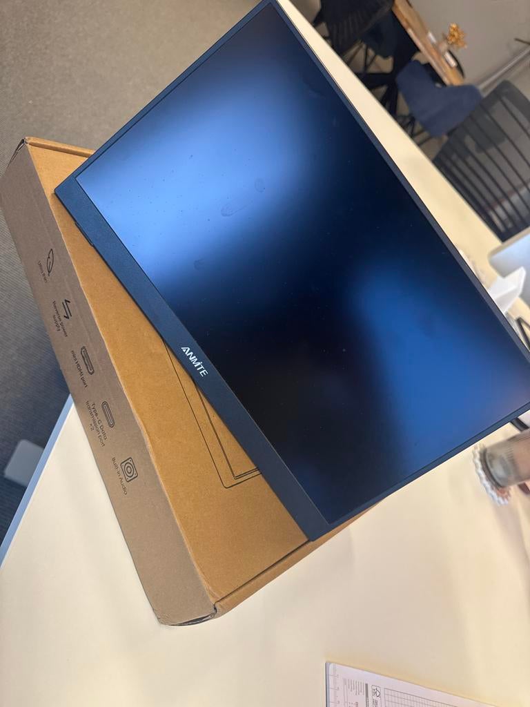 ANMTE Draagbare Monitor 15.6 inch Full HD USB-C/HDMI, Computers en Software, Monitoren, HDMI, IPS, Full HD, Ophalen of Verzenden
