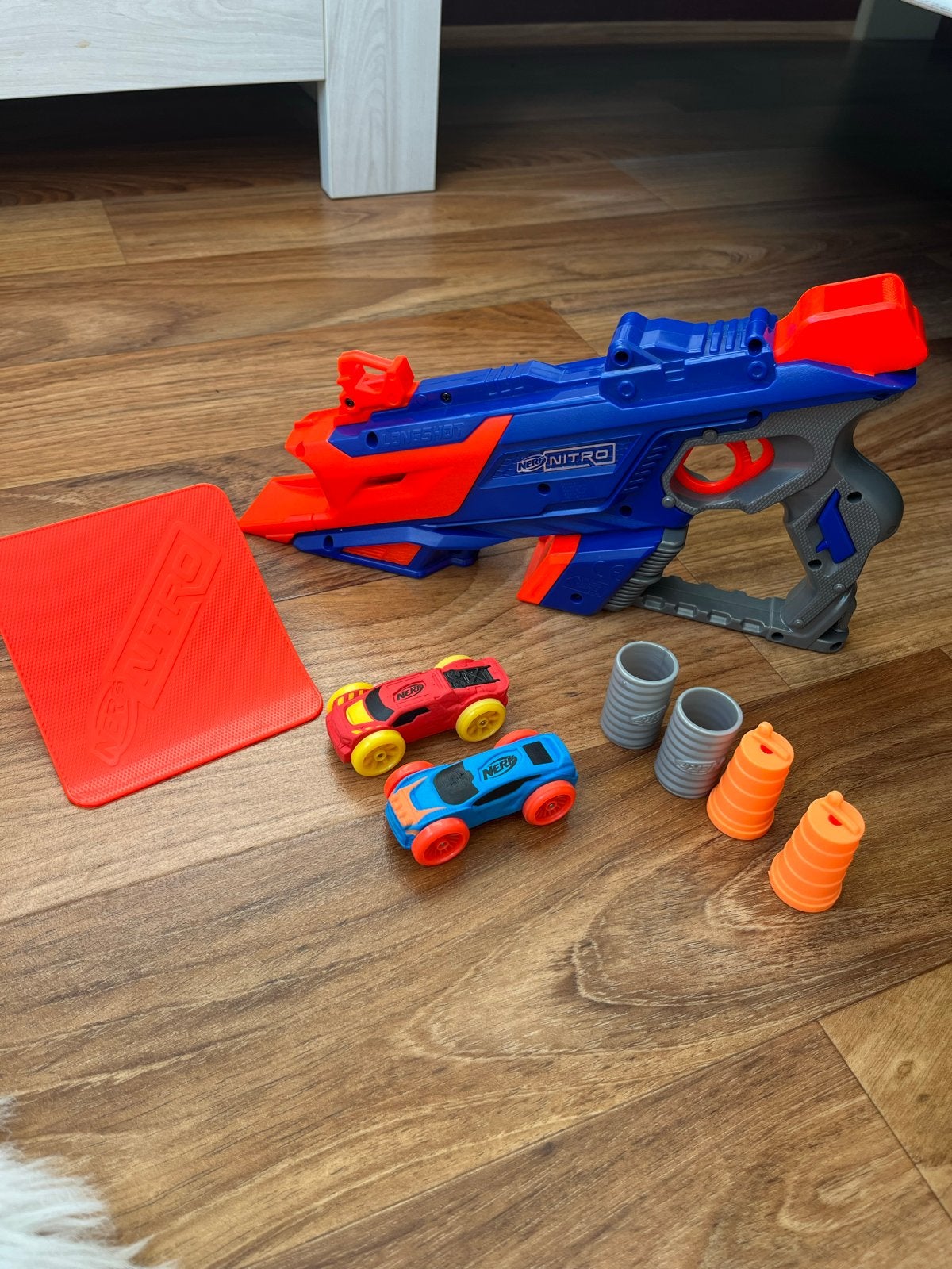 2 complete Nerf Nitro sets, Ophalen of Verzenden, Gebruikt, Jongen of Meisje