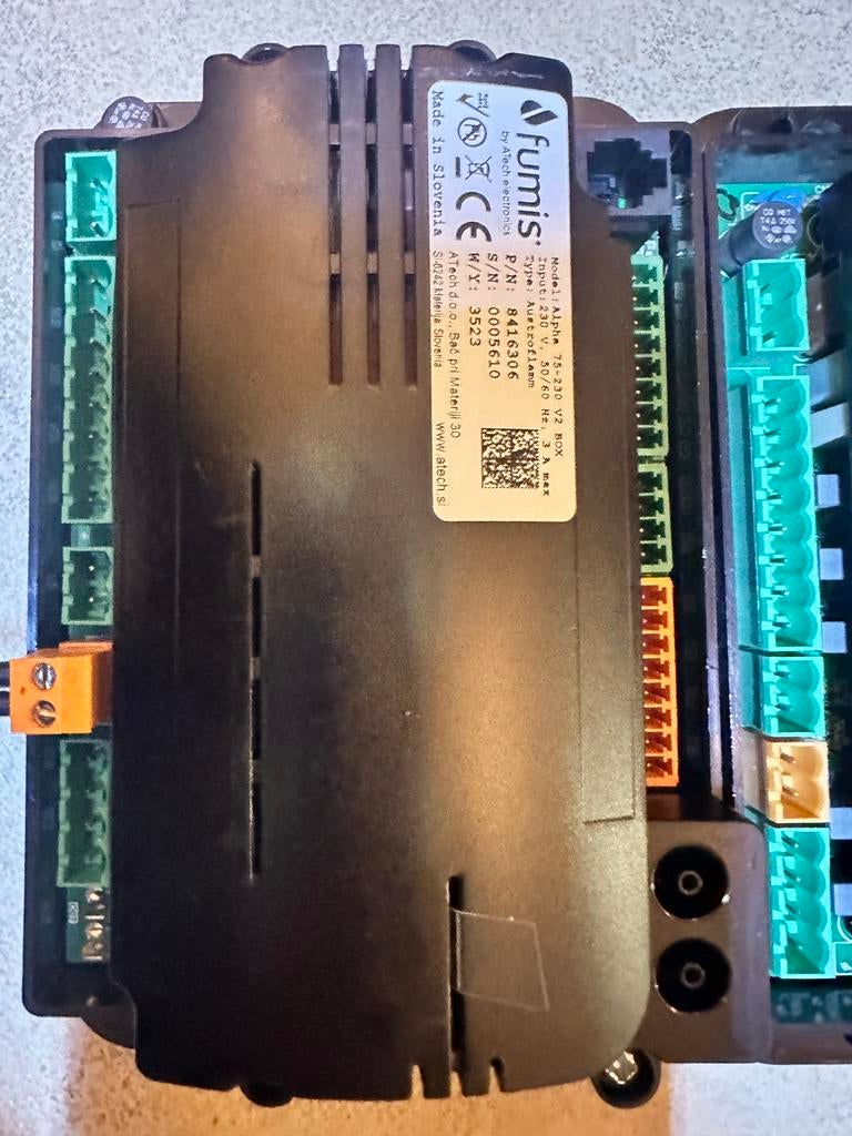 Fumis Alpha 75v2 mainboard Austroflamm Clou Compact 6KW(NEW), Ophalen of Verzenden, Zo goed als nieuw