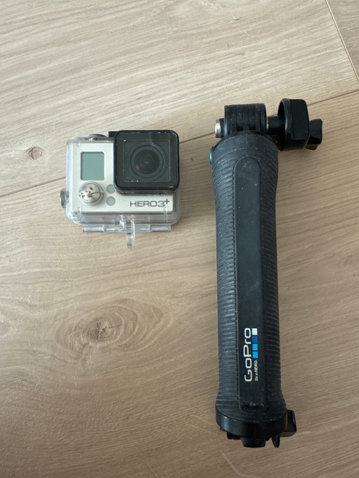 GoPro HERO3+ met handvat, Ophalen of Verzenden, Gebruikt, GoPro