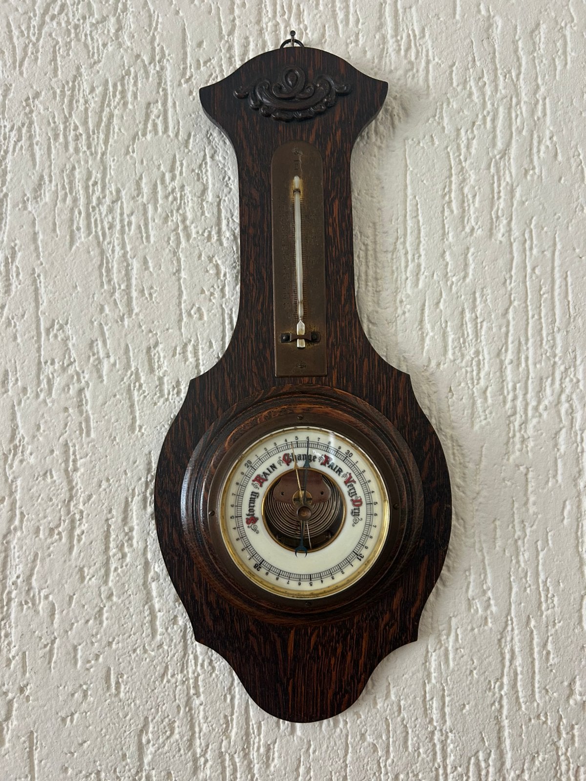 Oude barometer, Ophalen, Zo goed als nieuw