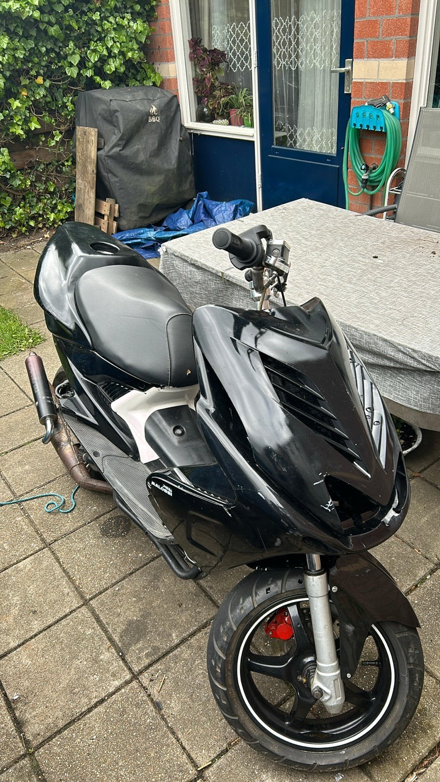 Yamaha aerox 70cc malossi, Fietsen en Brommers, Scooters | Yamaha, Ophalen of Verzenden, Zo goed als nieuw, Tweetakt, Aerox