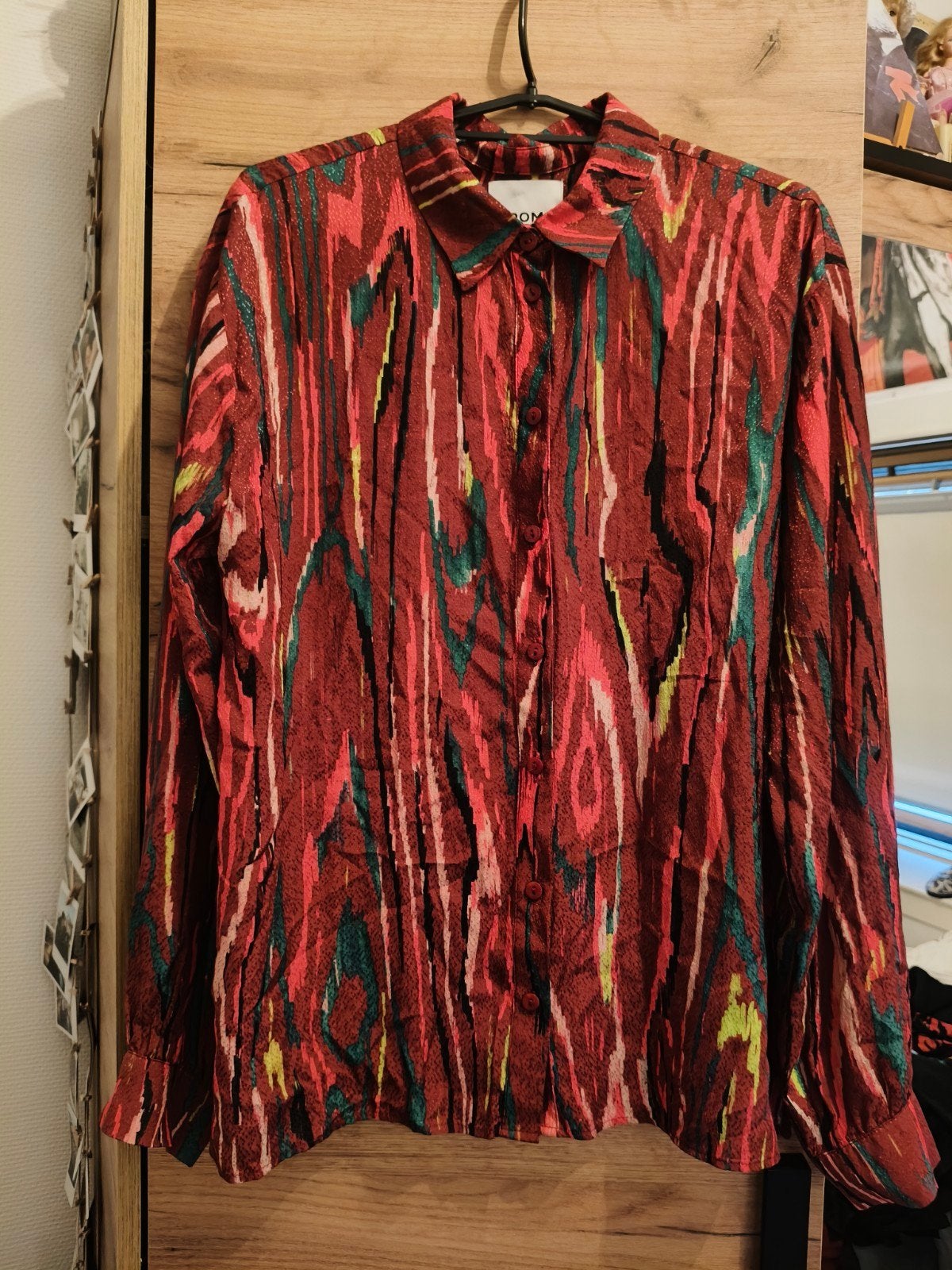 POM Amsterdam Blouse met Kleurrijke Print - Maat 38, Maat 38/40 (M), POM Amsterdam, Meerkleurig, Ophalen of Verzenden