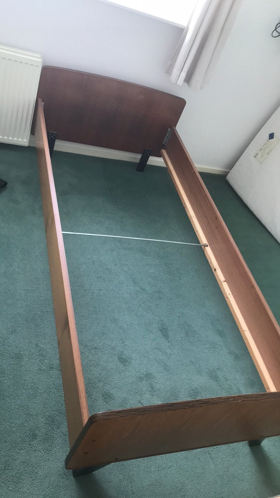 Ledikant, Ophalen of Verzenden, Gebruikt, 180 cm of meer, 85 tot 100 cm