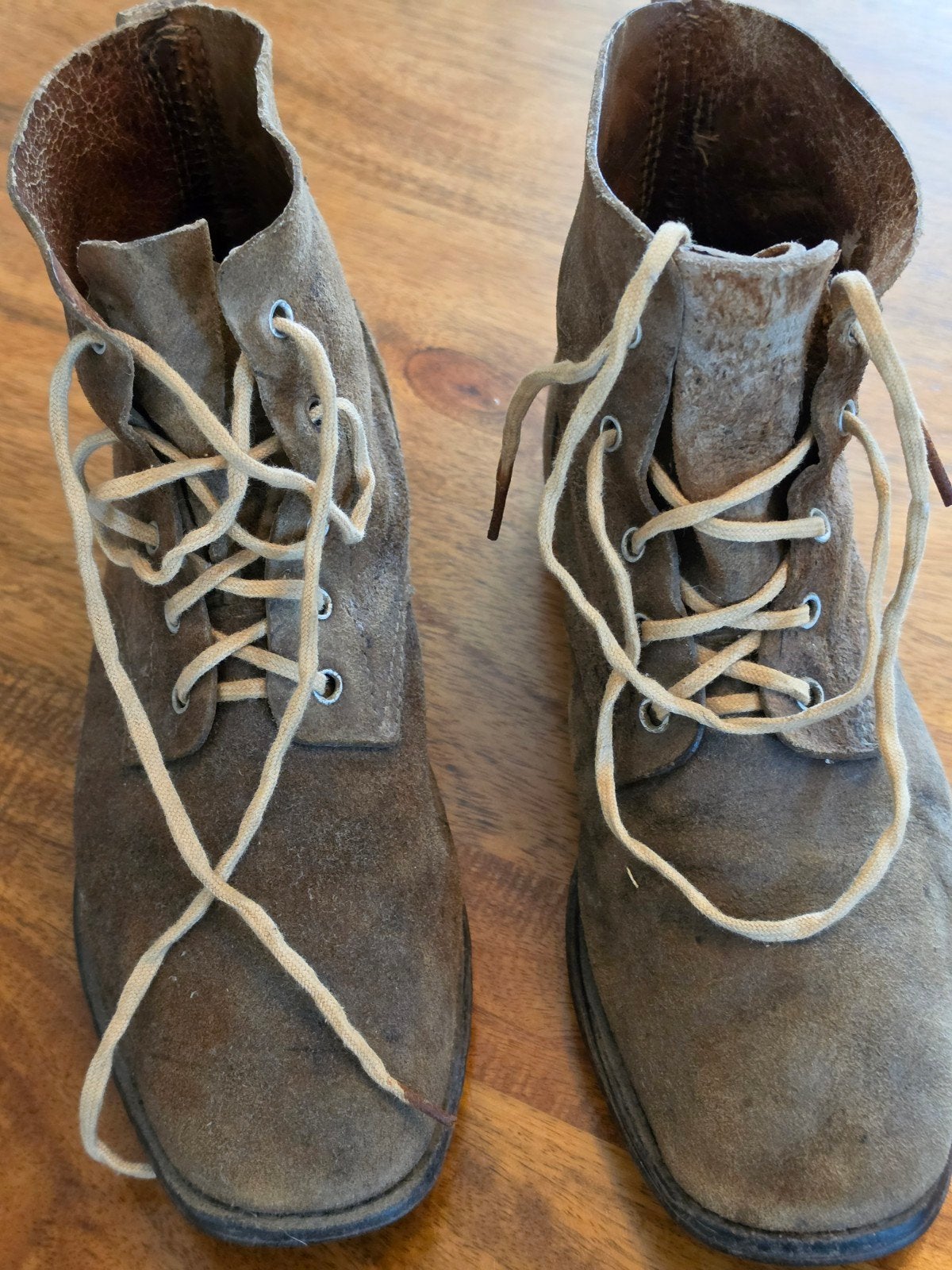 WW2 Japanese Army Enlisted & NCO Hob Nail Boots, Verzamelen, Ophalen of Verzenden
