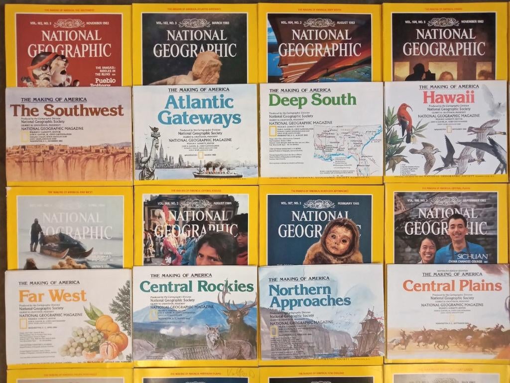 National Geographic The Making of America, Boeken, Tijdschriften en Kranten, Gelezen, Wetenschap en Natuur, Ophalen of Verzenden