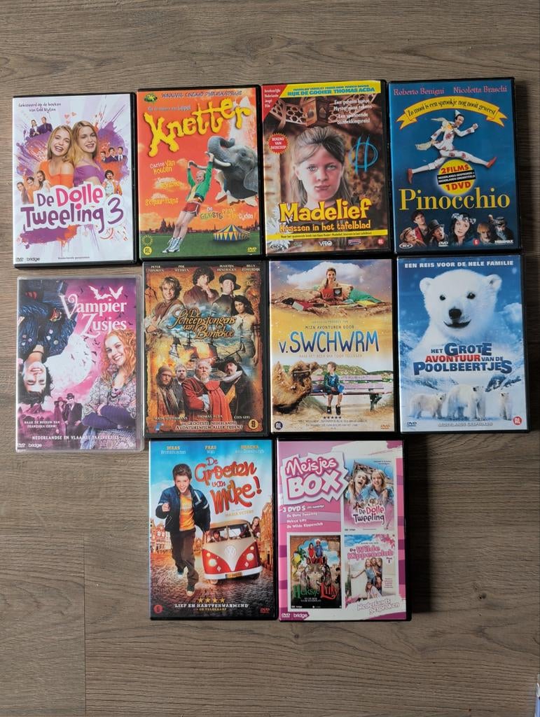 Grote collectie kinderfilms op DVD - Diverse genres, Cd's en Dvd's, Alle leeftijden, Overige genres, Ophalen of Verzenden, Zo goed als nieuw