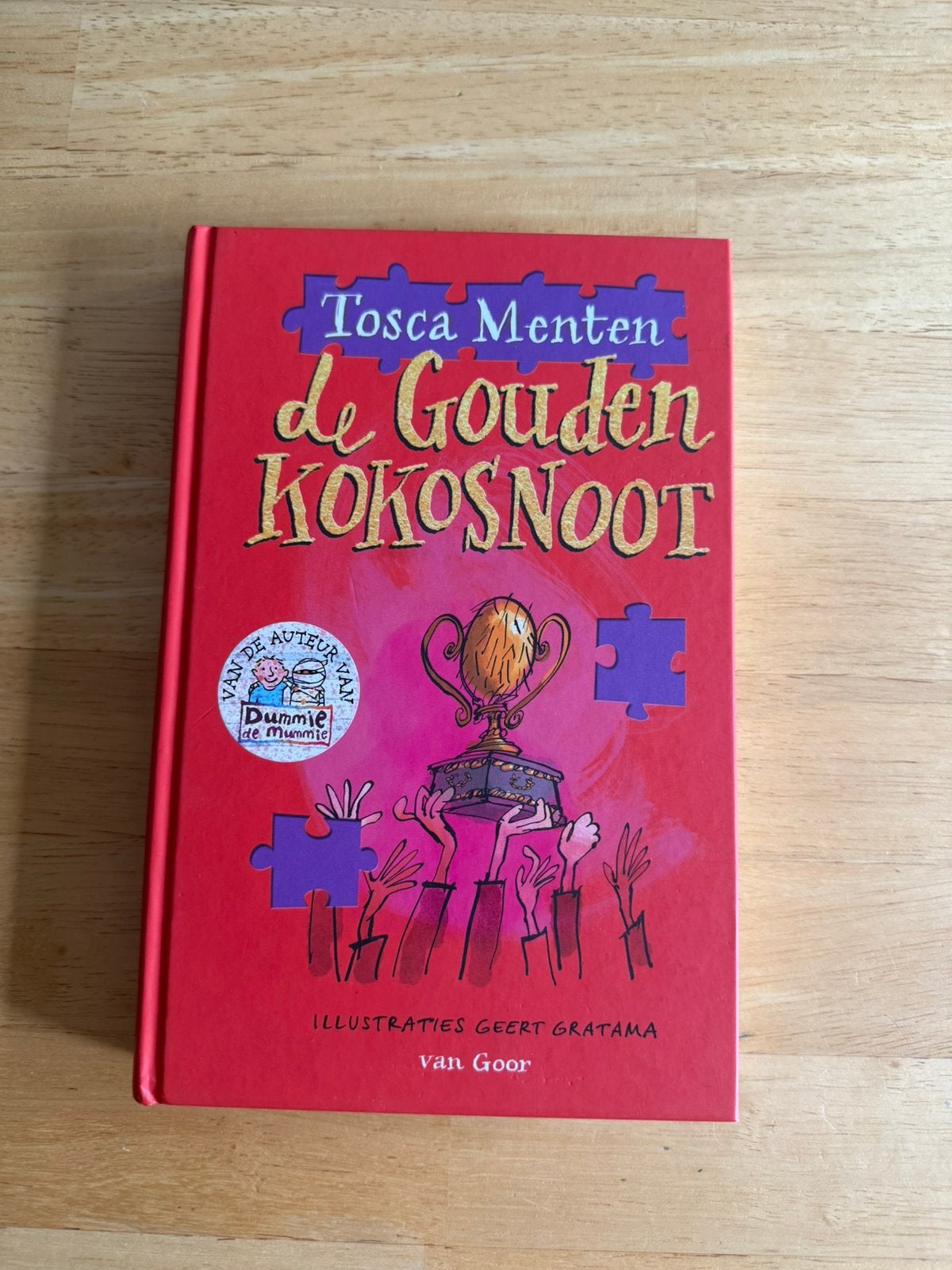 Leuk kinderboek De Gouden Kokosnoot, Ophalen of Verzenden, Zo goed als nieuw