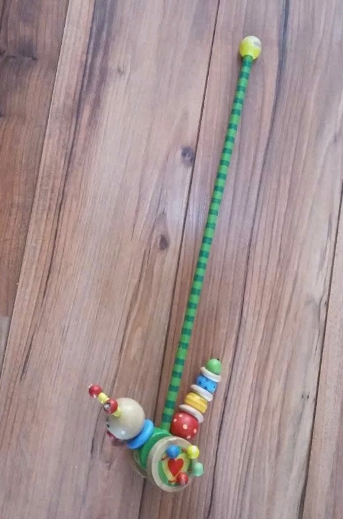 duw speeltje met stok, Kinderen en Baby's, Ophalen, Gebruikt, Duw- of Trekspeelgoed