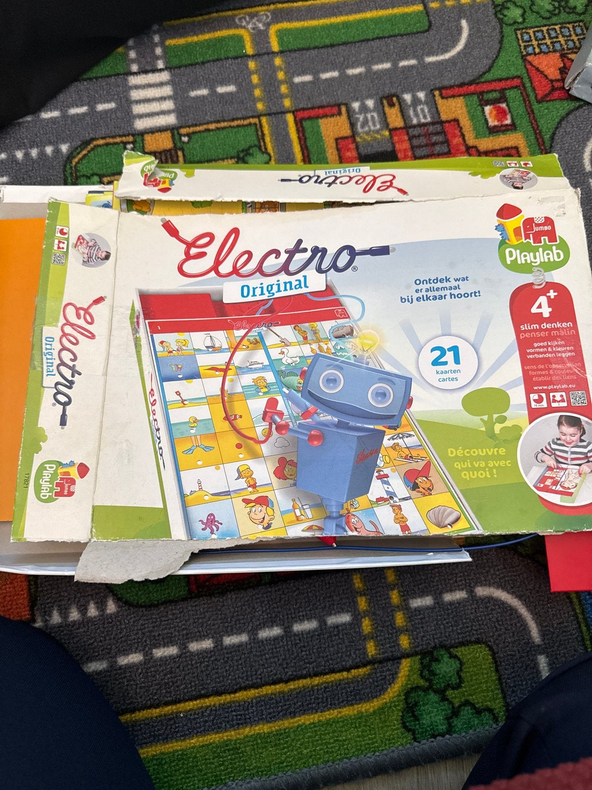 Jumbo Electro Original Educatief Spel, Een of twee spelers, Ophalen, Gebruikt