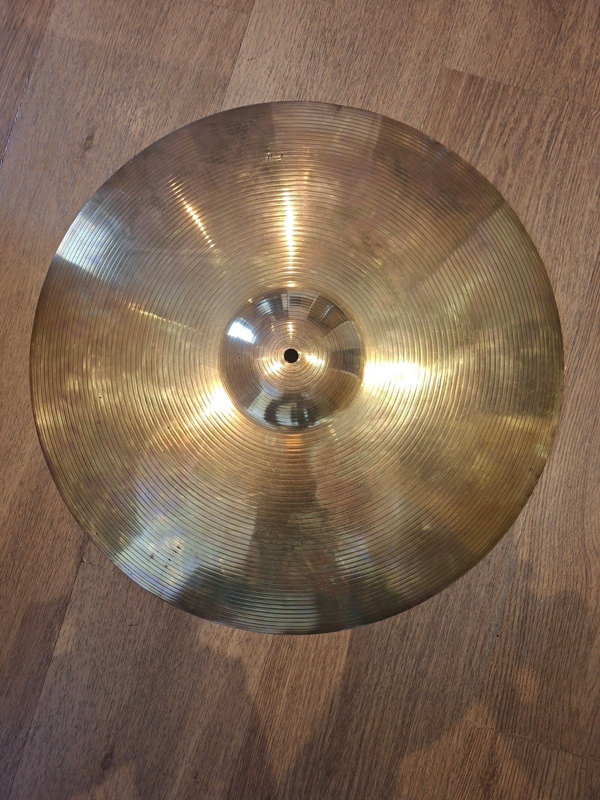 Pearl vintage 20" ride cymbal bekken voor drumstel, Ophalen of Verzenden, Gebruikt, Drums of Percussie