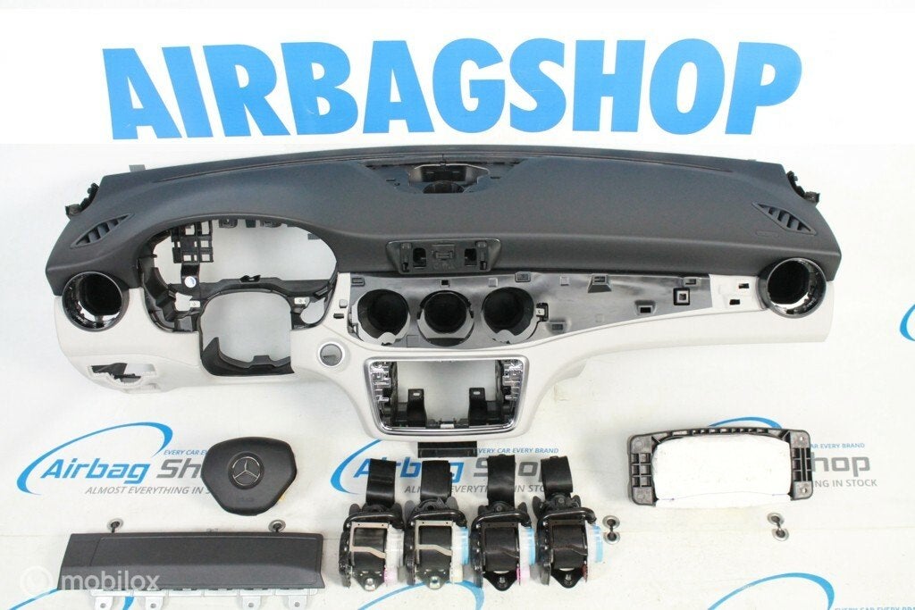 Airbag set - Dashboard zwart wit Mercedes CLA Klasse C117, Auto-onderdelen, Gebruikt, Ophalen of Verzenden