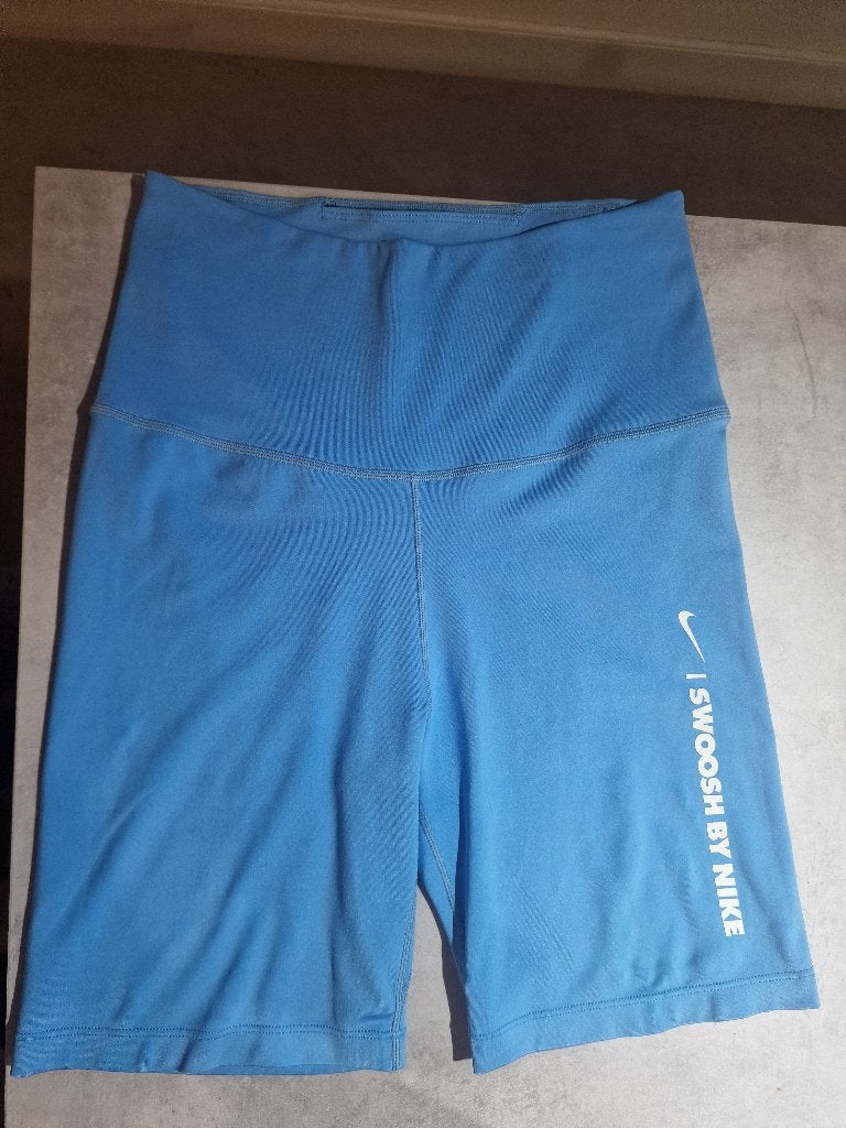 Nike Dri-FIT short legging – blauw – maat S, Ophalen of Verzenden, Zo goed als nieuw, Zwart, Legging