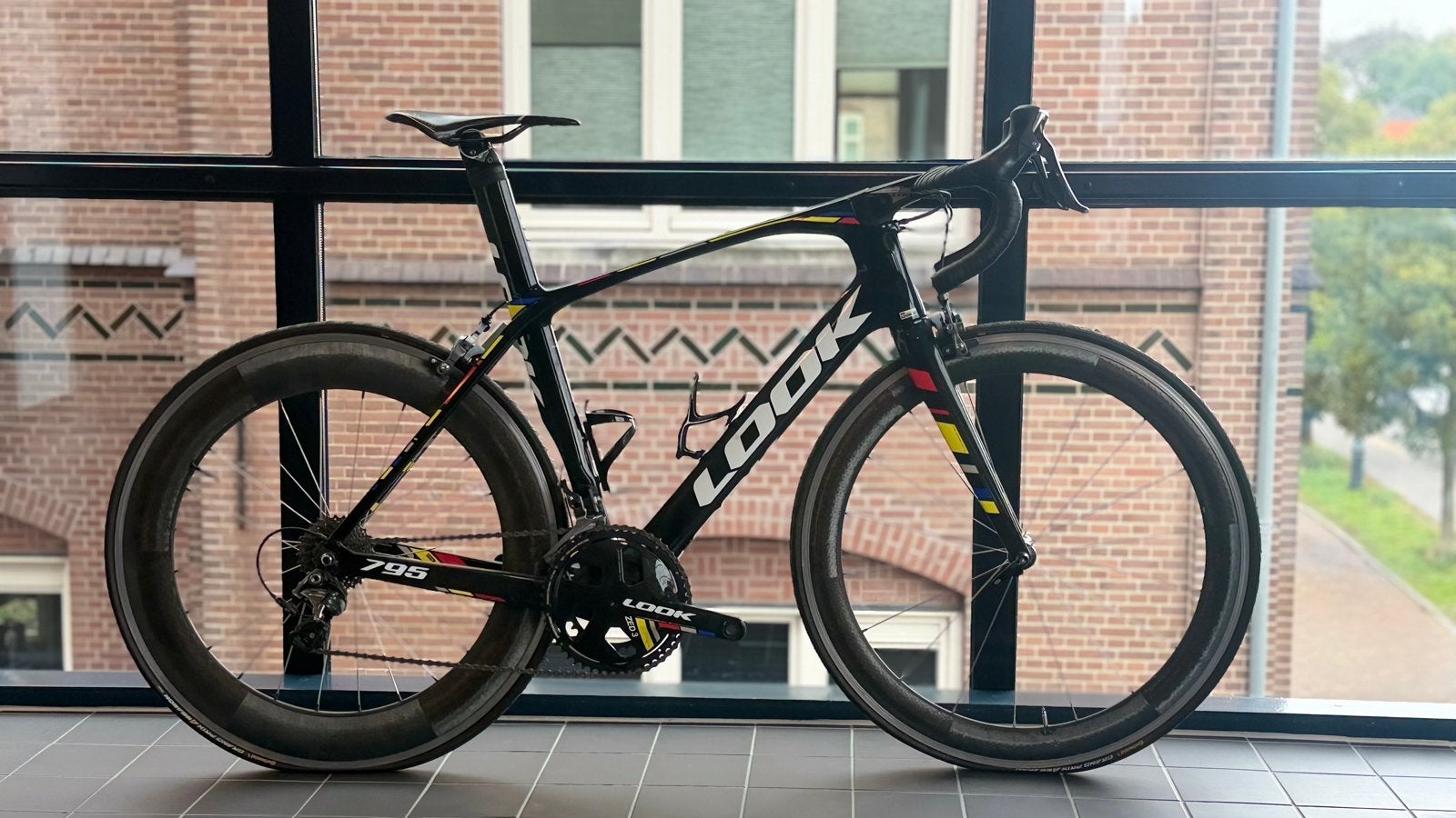 Look 795 Ultegra Carbon Racefiets - Zipp 303/505 - 2017, Overige merken, Gebruikt, Carbon, Velgrem