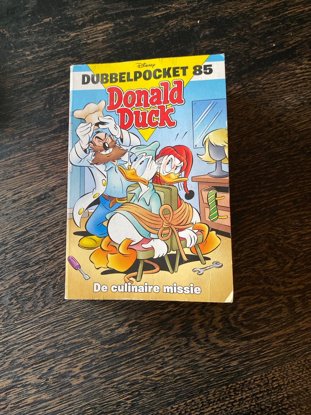 Donald Duck Dubbelpocket 85 - De culinaire missie, Eén stripboek, Ophalen, Gelezen