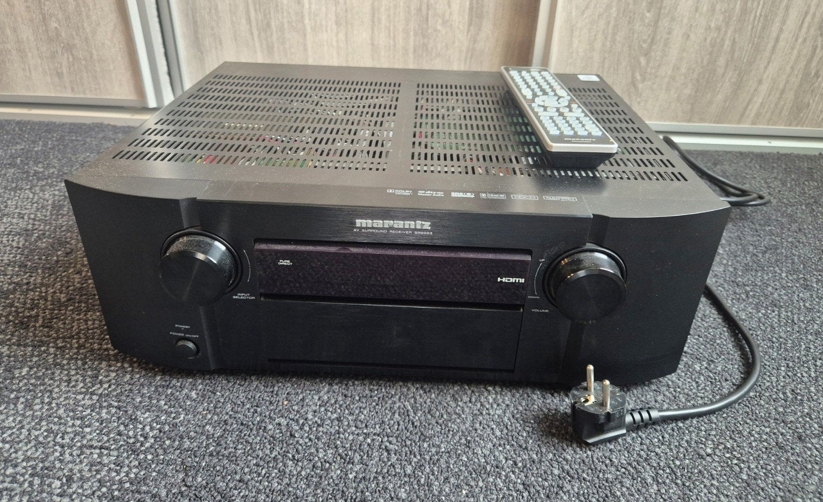Marantz SR6003 AV Surround Receiver, Audio, Tv en Foto, Versterkers en Receivers, Ophalen, Zo goed als nieuw, 120 watt of meer