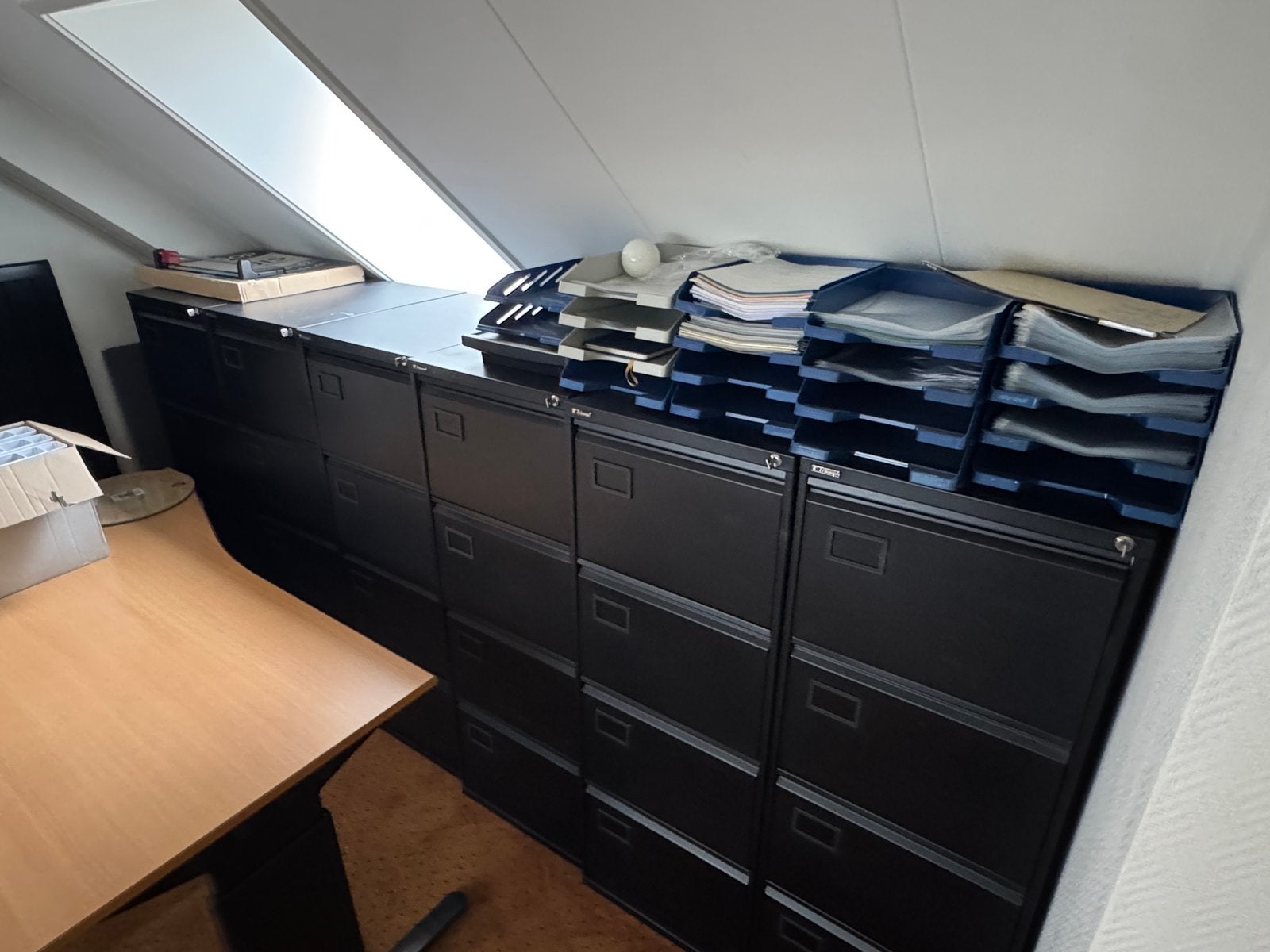 Volop lege folio dossiermappen, Archief en Opbergen, Ophalen, Gebruikt, Overige typen