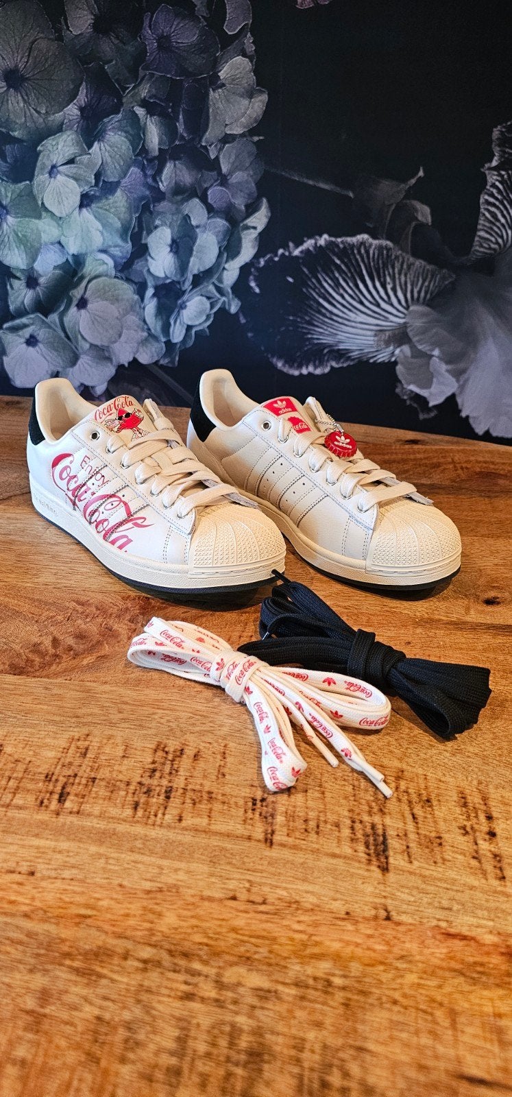 Adidas Superstar II Coca-Cola Sneakers Maat 44 2/3, Wit, Nieuw, Ophalen of Verzenden, Sneakers of Gympen