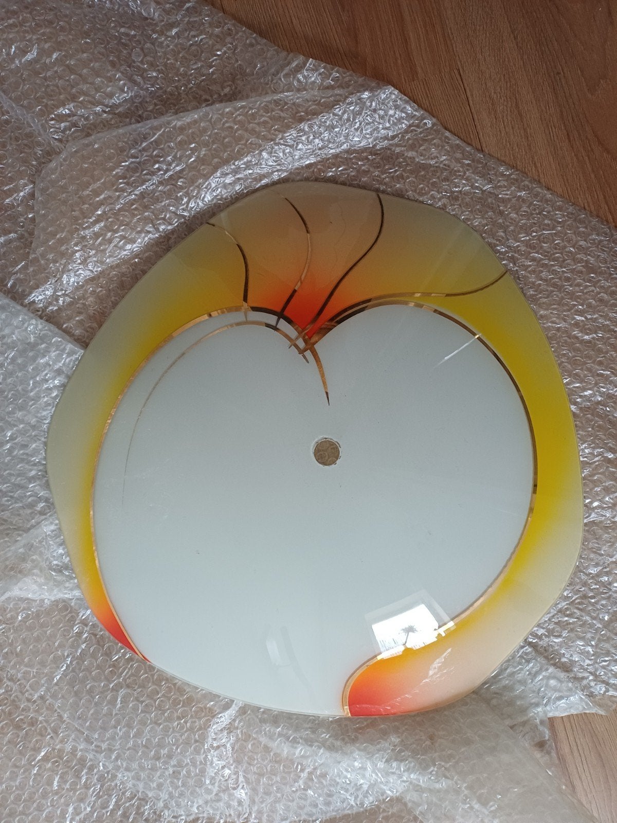 Vitage plafondlamp schaal., Huis en Inrichting, Lampen | Plafondlampen, Ophalen