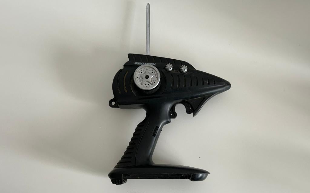 Protech zender met zenderkristal rc modelbouw, Ophalen of Verzenden, Gebruikt, Overige schalen, Onderdeel
