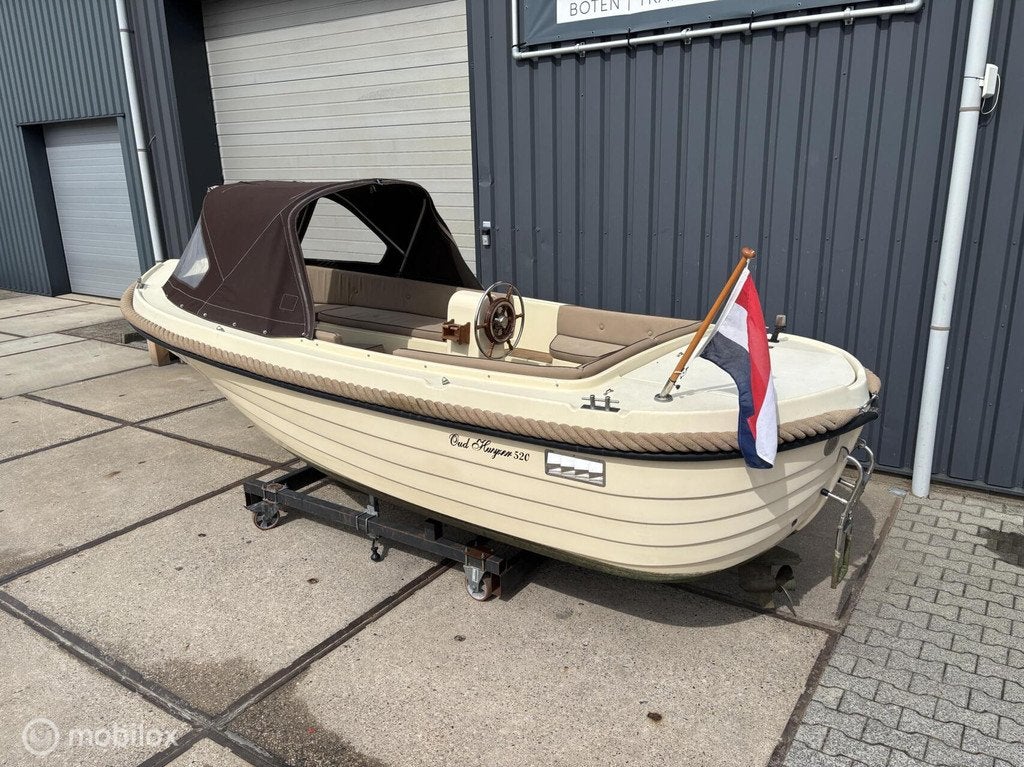 Oudhuijzer 520 sloep / motor in bun, Watersport en Boten, Sloepen, Overige brandstoffen